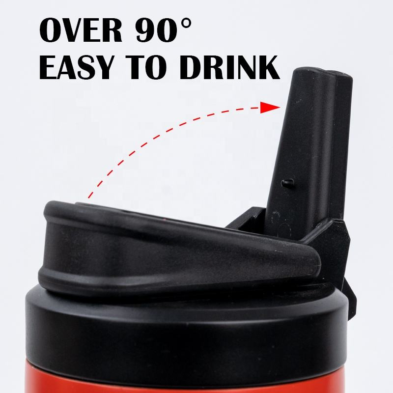 32oz Double Wall Stainless Steel Sports Water Bottle Leak-Proof Thermal Vacuum Insulation BPA-Free Strawlidadults Gymtrave