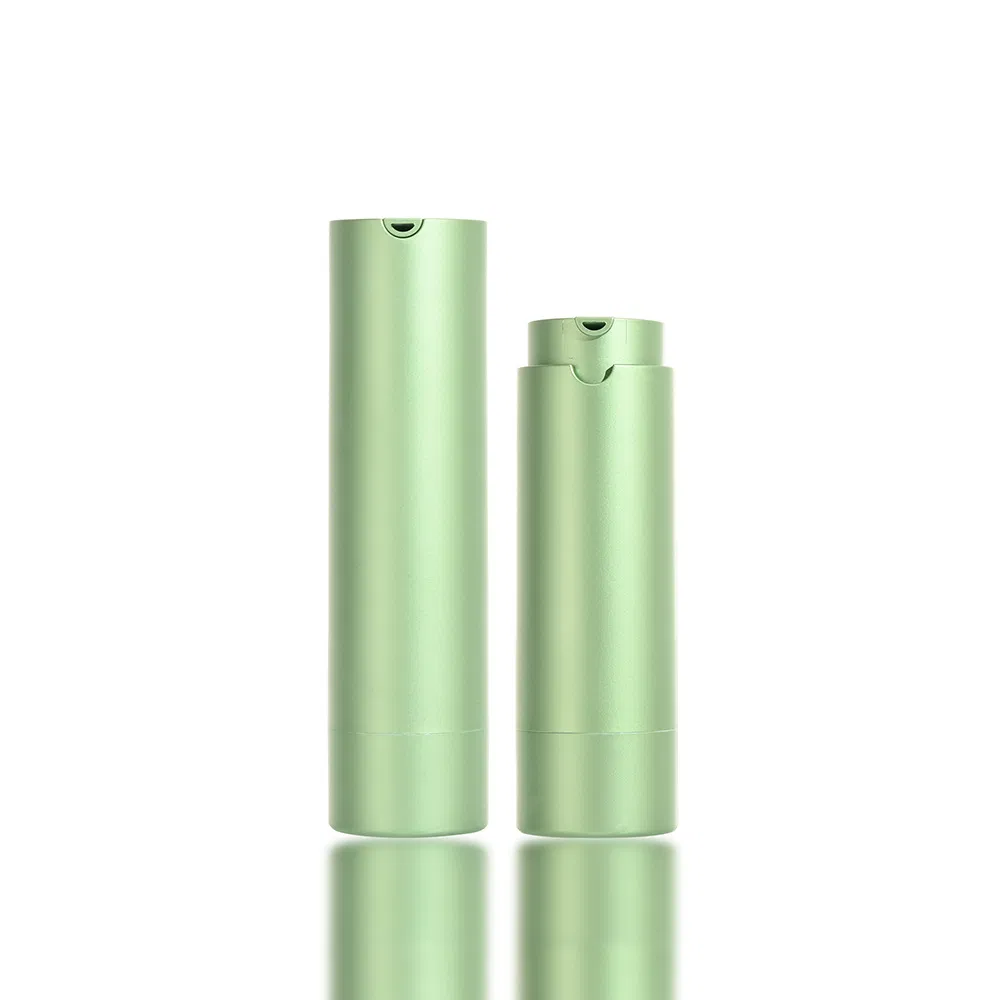 Customized ABS Rotary Press Vacuum Bottle High-End Lotion Essence 30/50ml Portable Dispenser Bottle Cosmetic Packaging