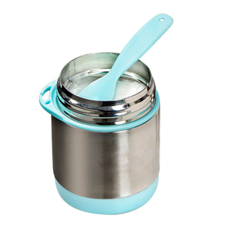 Stainless Steel Thermal Insulation Lunch Flask Food Warmer Vacuum Lunch Box Container