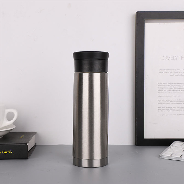 Wide Mouth Water Bottle Double Wall Stainless Steel Vacuum Flask