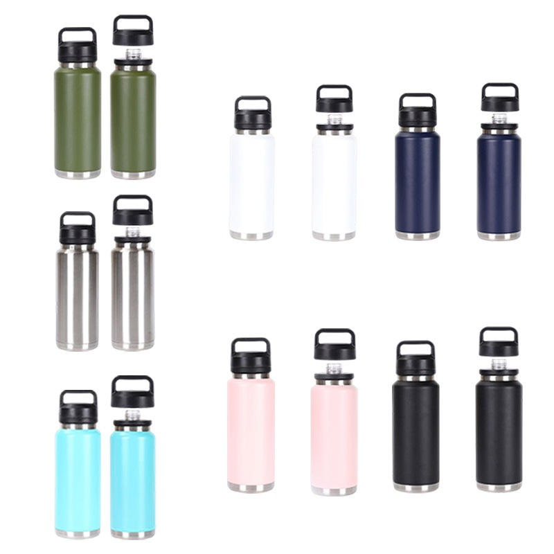 Large Capacity Double Wall Stainless Steel Tumbler with Chug Lid