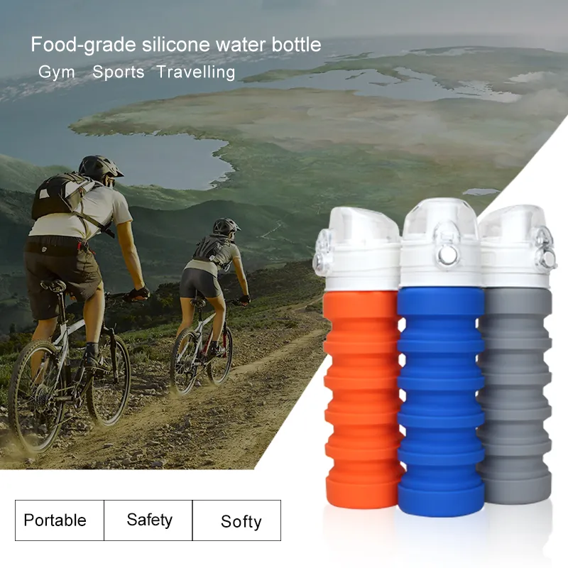 Portable Foldable Water Bottle
