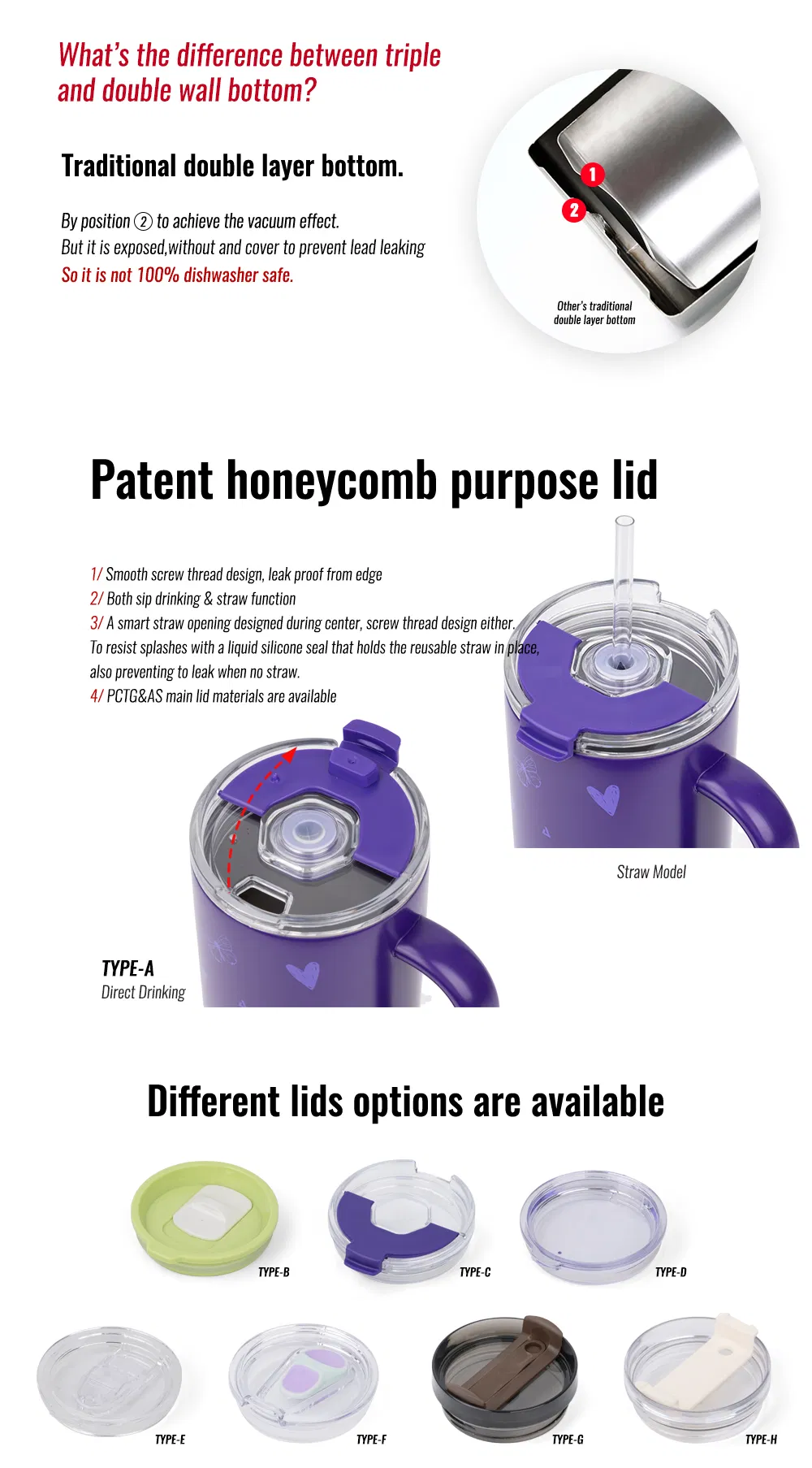 40 Oz Stainless Steel Tumbler 2