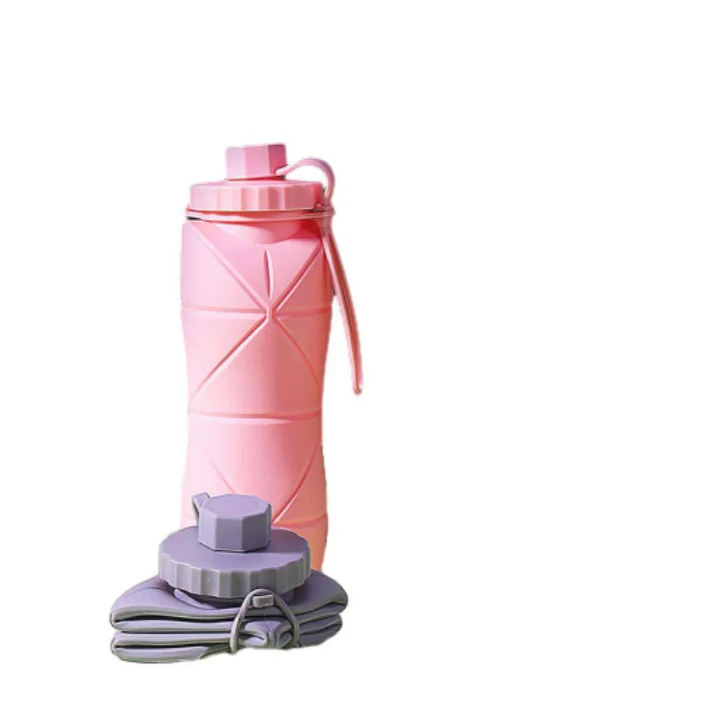 Collapsible Silicone Travel Kettle Foldable Hot Water Bottle Leakproof Portable Cup Camping Hiking