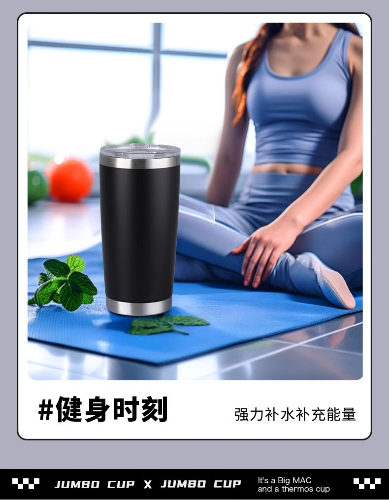 Wholesale Custom 20oz Stainless Steel Double Wall Vacuum Vasos Tumbler Personalized Travel Cup Tumbler Thermal Coffee Mug with Lid
