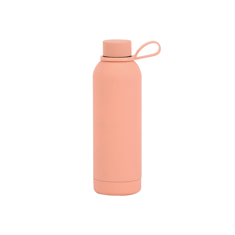 Outdoor New Handle Stainless Steel Space Bottle Portable Double Wall Vacuum