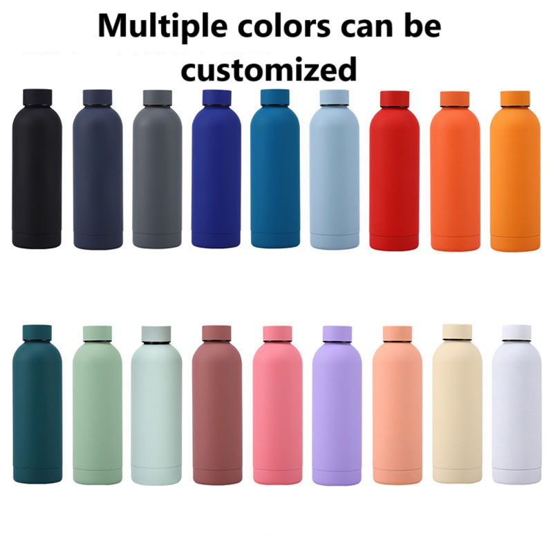 Customized Portable Student Outdoor Sports Stainless Steel Hot Thermal Small Mouth Water Bottle Thermo Vacuum Flask