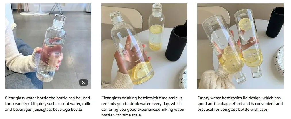 Glass Bottle Display