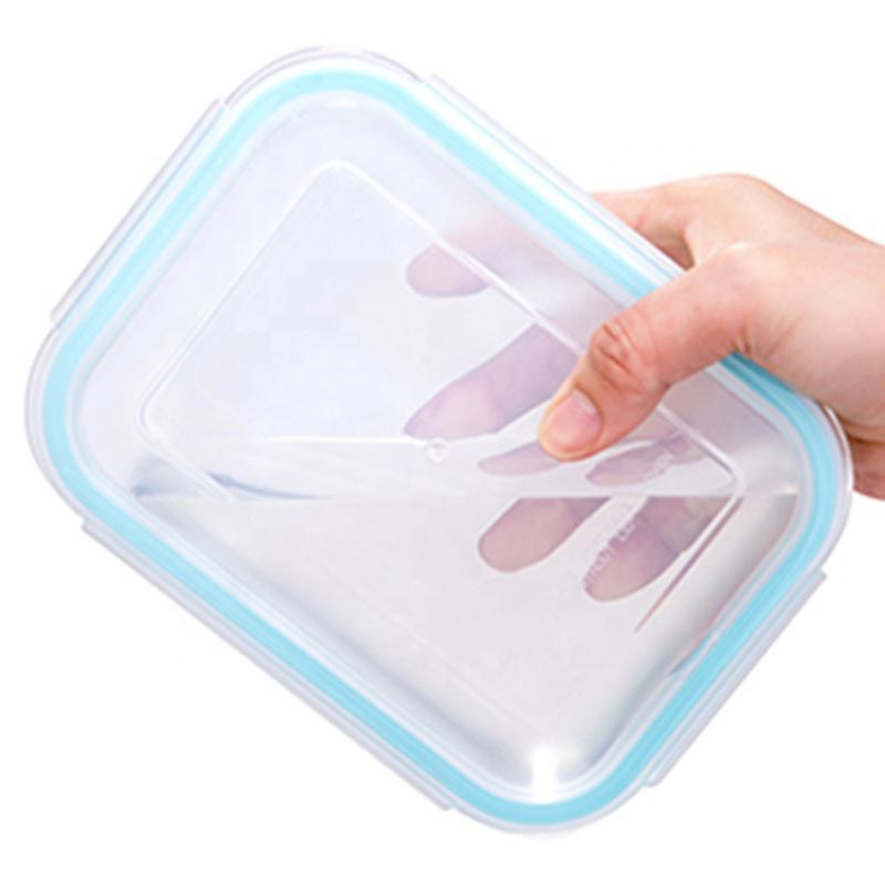 High Quality Lock Lid Glass Food Storage Containers Leakproof Microwave Safe Bento Lunch Box Oven Freezer Dishwasher Suitable Kitchen Meal Prep Containers