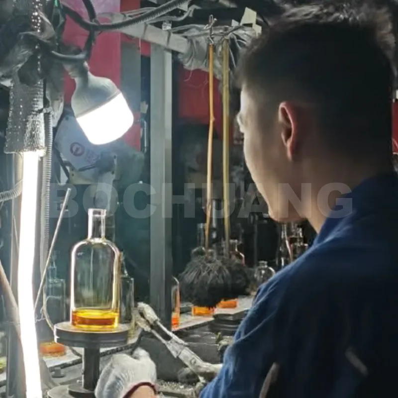 Glass Spirit Bottle 4