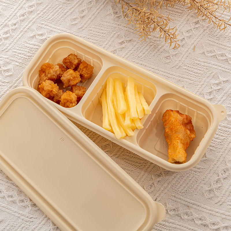 Leakproof Biodegradable Food Containers Microwave-Safe Option