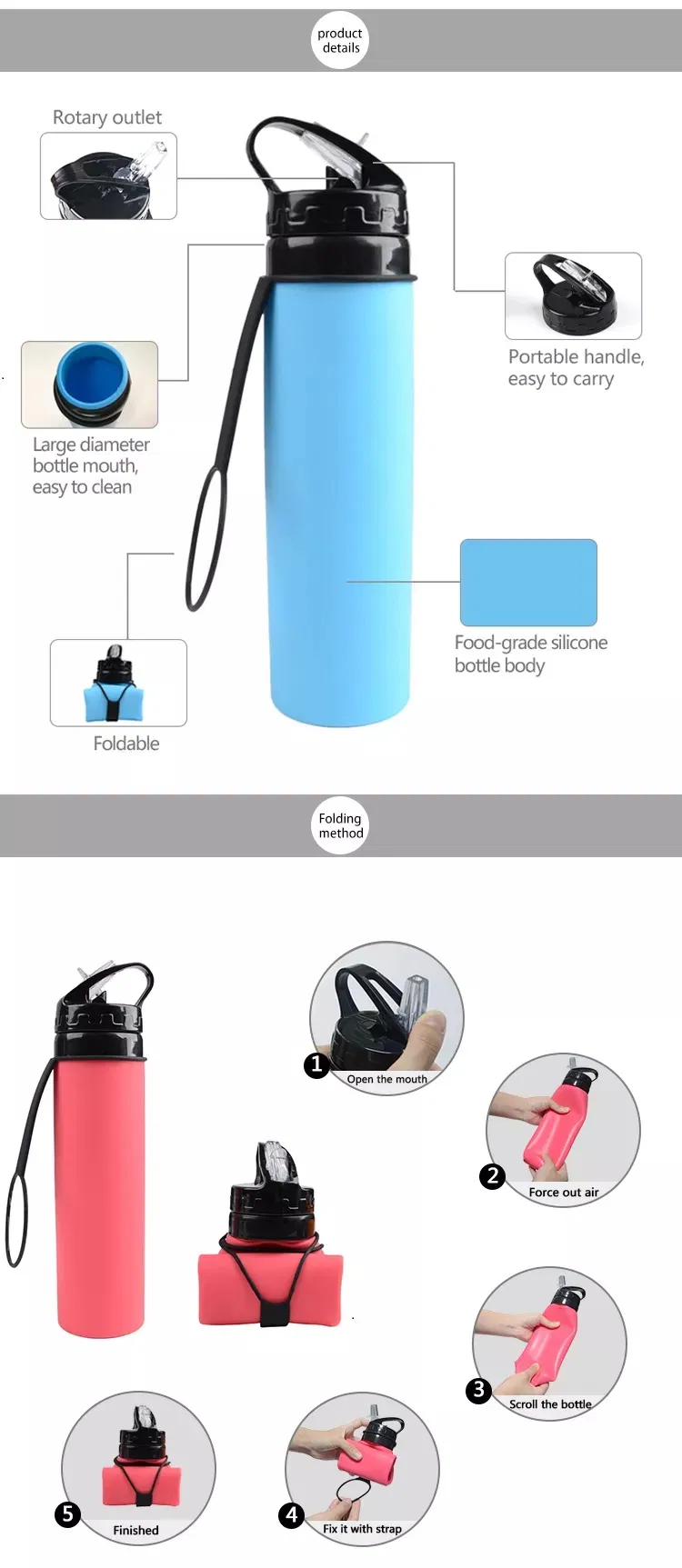 Collapsible Water Bottle 7