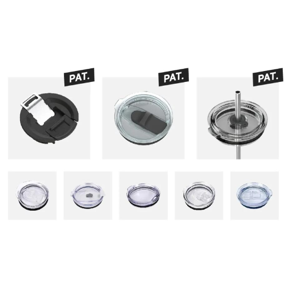 Custom 20oz Coffee Tumbler with Slide Lid Stainless Steel Sports Matte Bottle