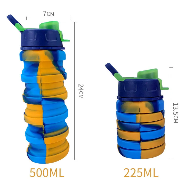 Collapsible Silicone Water Bottle 6