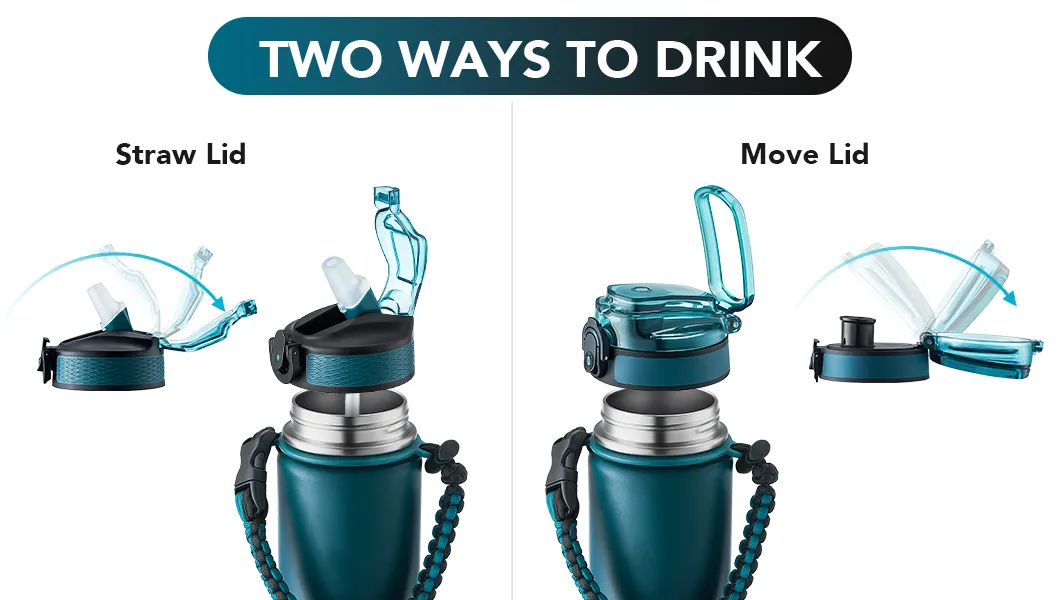 Insulated Vacuum Water Bottle Display 3