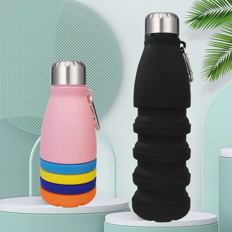 Silicone Water Bottle View 1