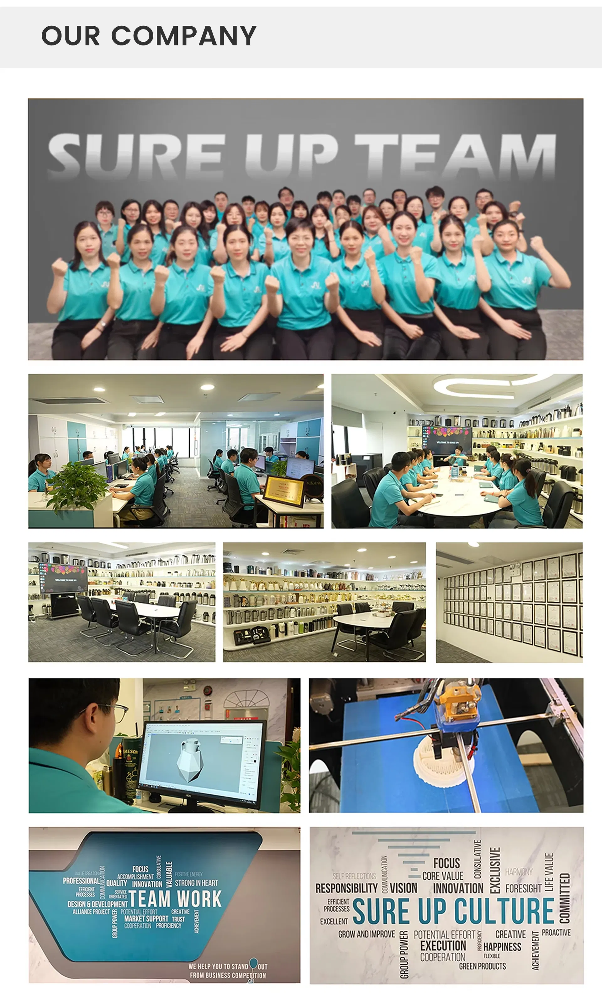 Vacuum Flask Display 12