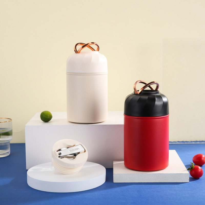 500ml BPA Free Wide Mouth Double Wall Stainless Steel Vacuum Insulated Lunch Food Jar Container