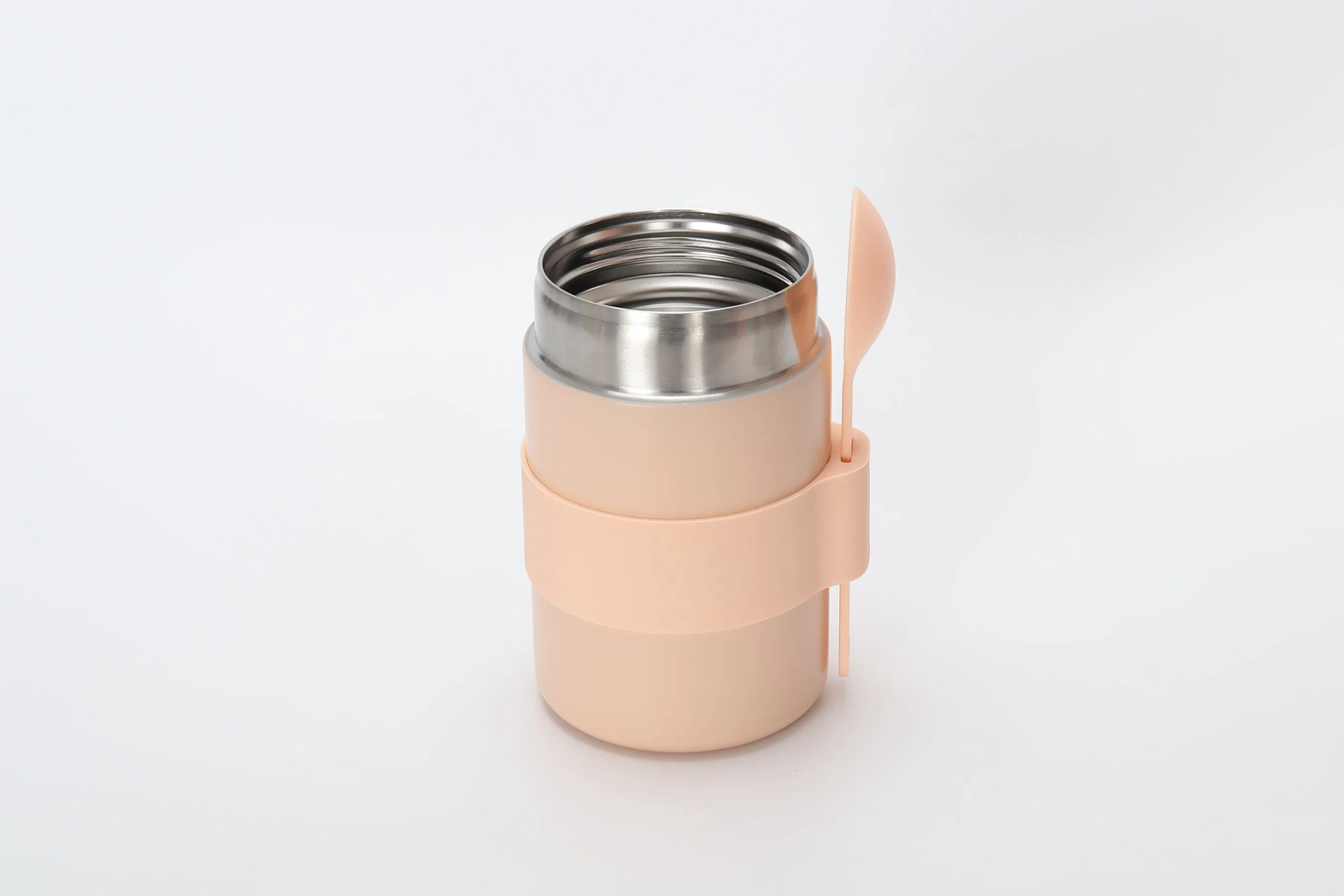 Aohea OEM ODM Insulated Food Jar for Kids 15.2 Oz Theros for Hot Food Soup Theros Insulated Food Container Termo Width Mouth Stainless Steel Lunch Box with Spoo