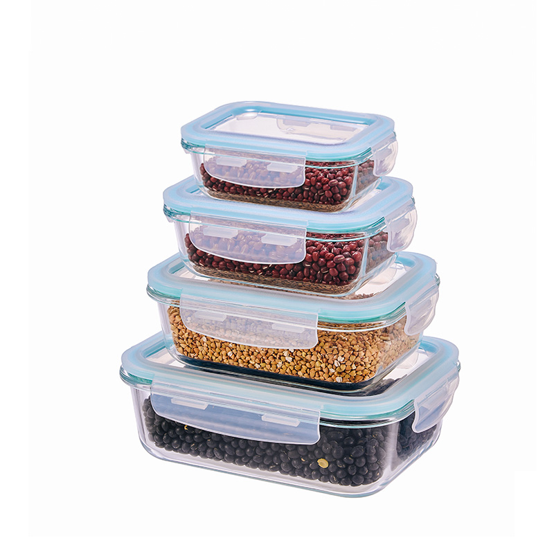 Glass Food Storage Containers with Airtight Snap-Locking Lids - BPA-Free, Leakproof &amp; Stackable, Food Containers, Storage Box, Hot Lunch Box with Great Price