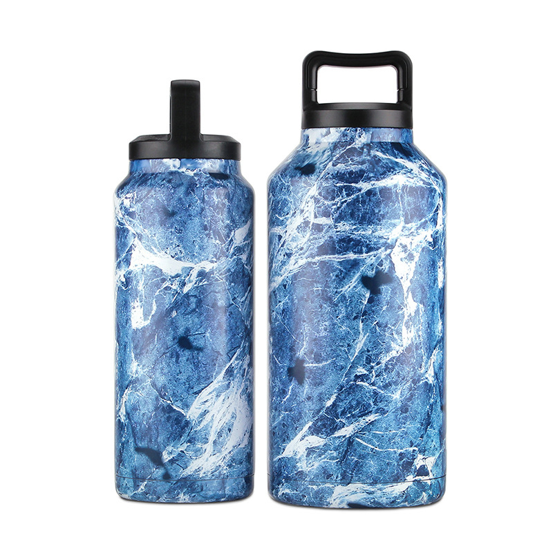 Customized Double Wall Stainless Steel Portable Vacuum Flask Sports Water Bottle