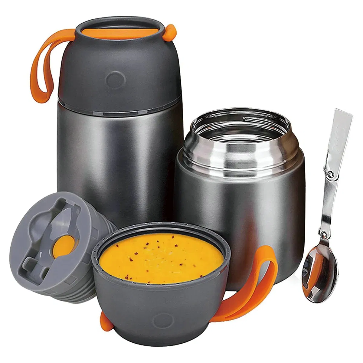 Stainless Steel Container Thermal Leakproof Soup Vacuum Food Jar for Hot Food