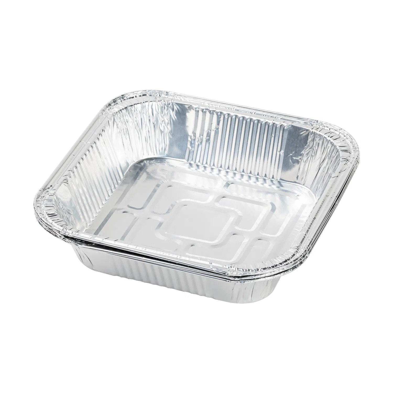 High-Quality Rectangular Aluminum Foil Thermal Lunch Box Food Container for Men