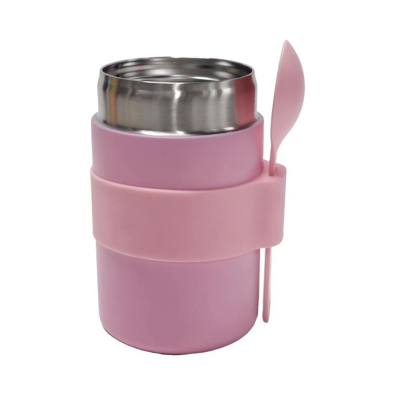 BSCI Certified Gift Lunch Container OEM Factory Price Stainless Steel Vacuum Insulated Warmer BPA Free Dishwasher Safe Food Jar