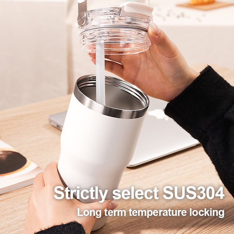 Diller Stainless Steel Vacuum Flask Thermal Cup Travel Mug Outdoor Insulated Tumbler