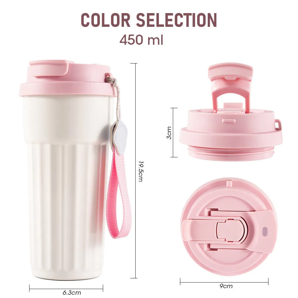 Wear-Resistant Jyz-Wj60 Wide Mouth Stainless Steel 20oz Vacuum Flask for Laboratory Research