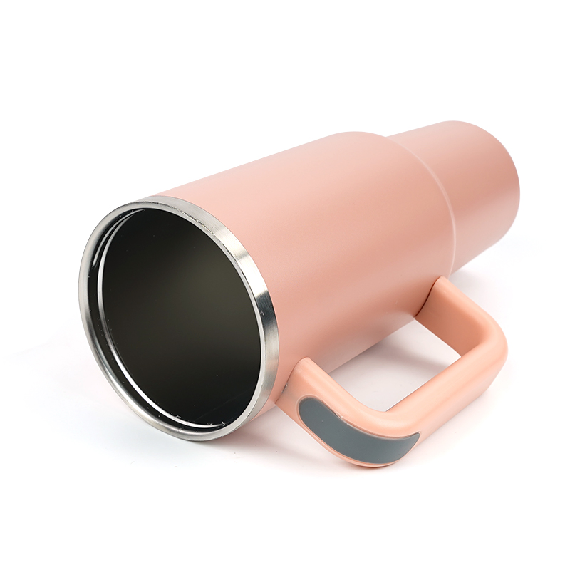 40oz Double Wall Stainless Steel Tumbler with Handle Sublimation with Lid