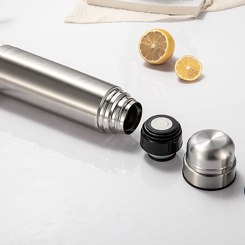 1000ml Bullet Thermal Vacuum Flask with Two Cups