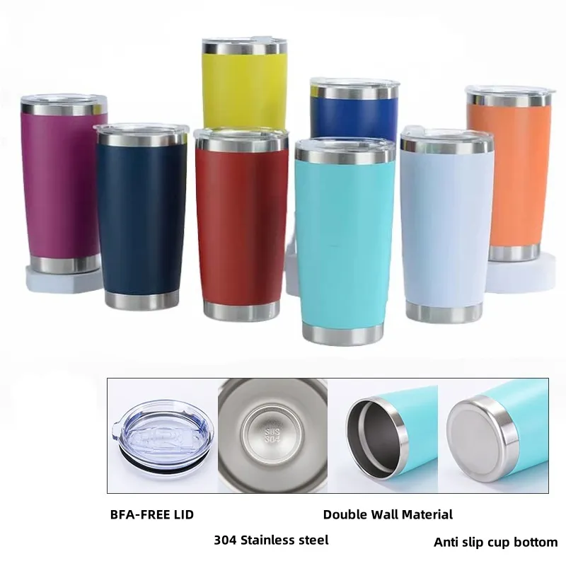 20oz Stainless Steel Coffee Tumbler