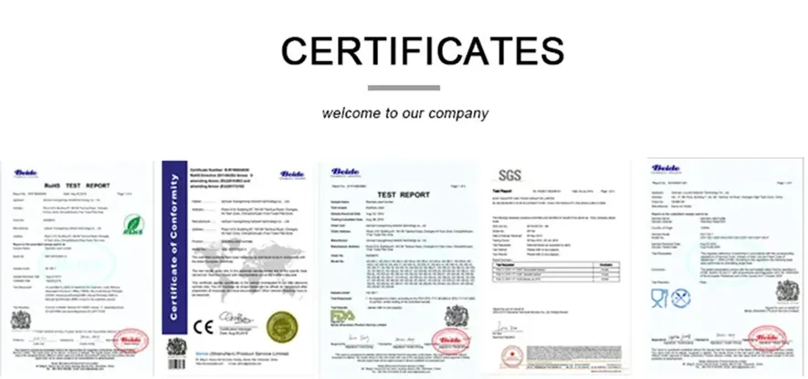 Certifications