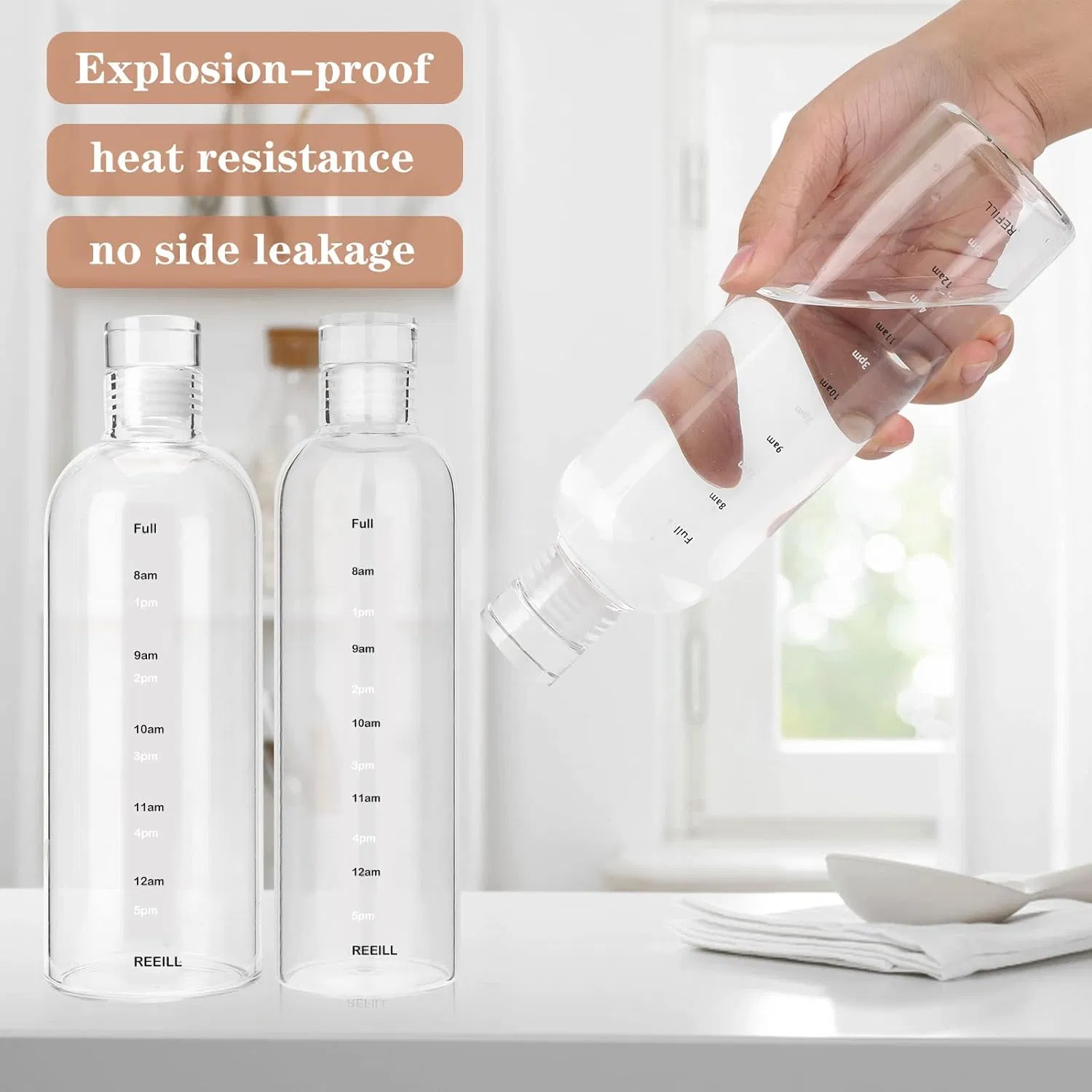 Mineral Water Glass Bottle