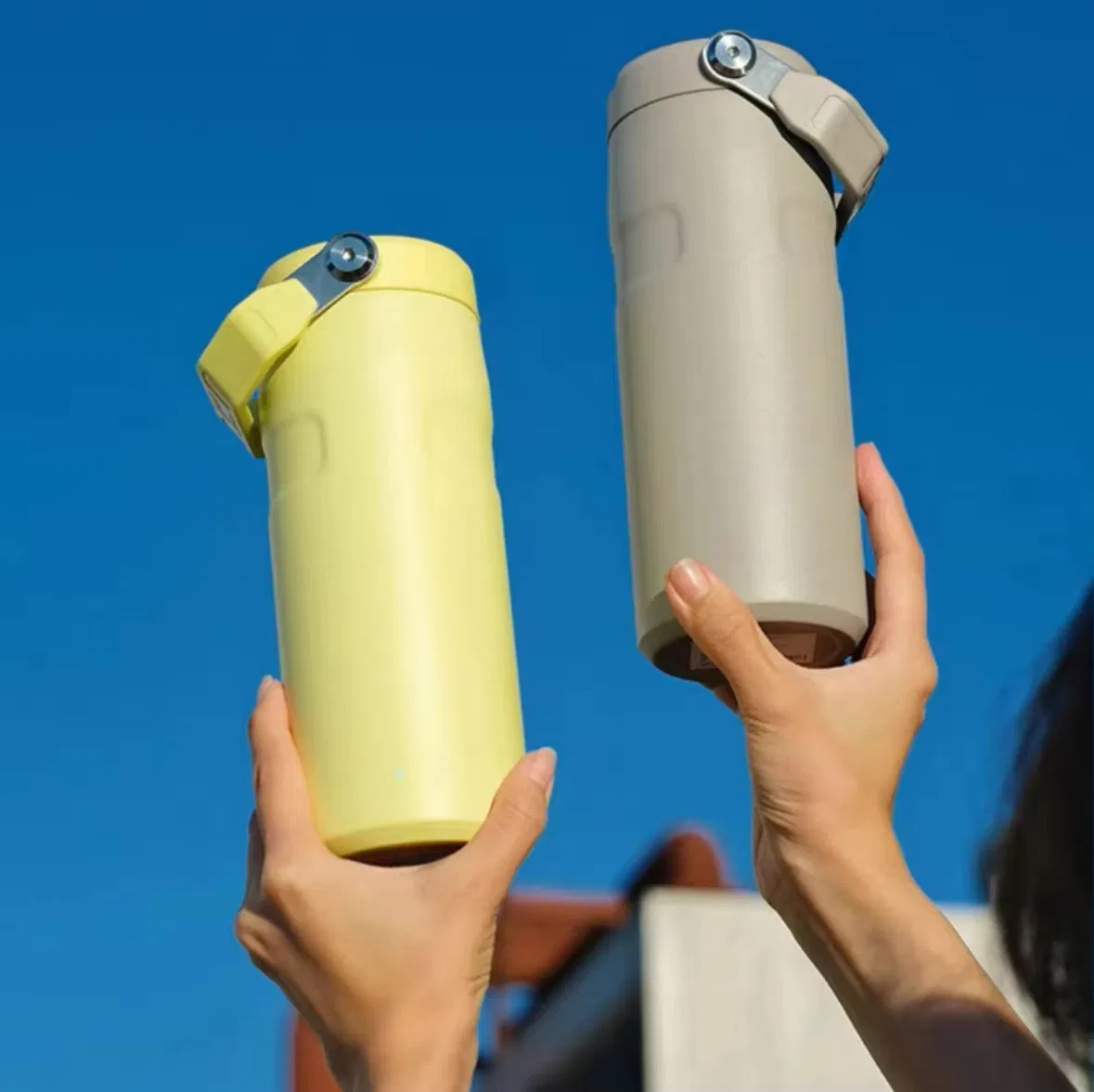 High-Appearance 2026 Portable Stainless Steel Vacuum Flask for Outdoor