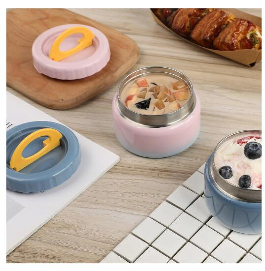 Insulated Food Soup Jar Bowl 304 Stainless Steel Jar