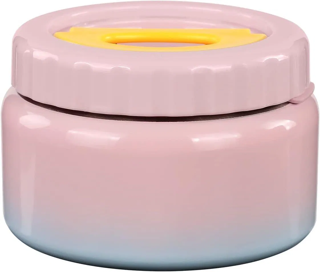 Aohea Insulated Travel School Food Jar Flask Stainless Steel Soup Flask