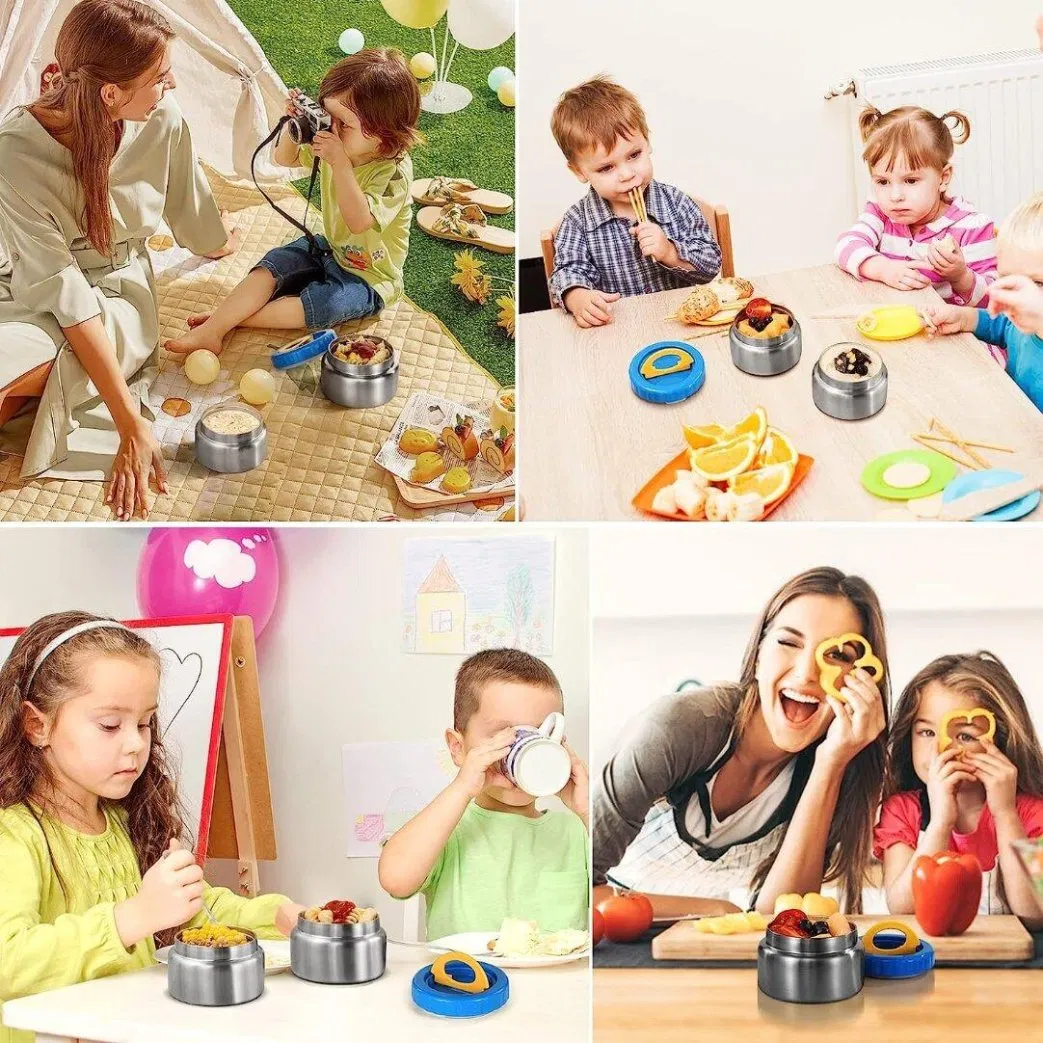 Aohea Obm ODM 67 Oz Adults Stainless Steel Vacuum Insulated Wide Mouth Soup Food Theros Hot Food Jar with Keep Thermal Portable Stackable Bento Hot Food Contain