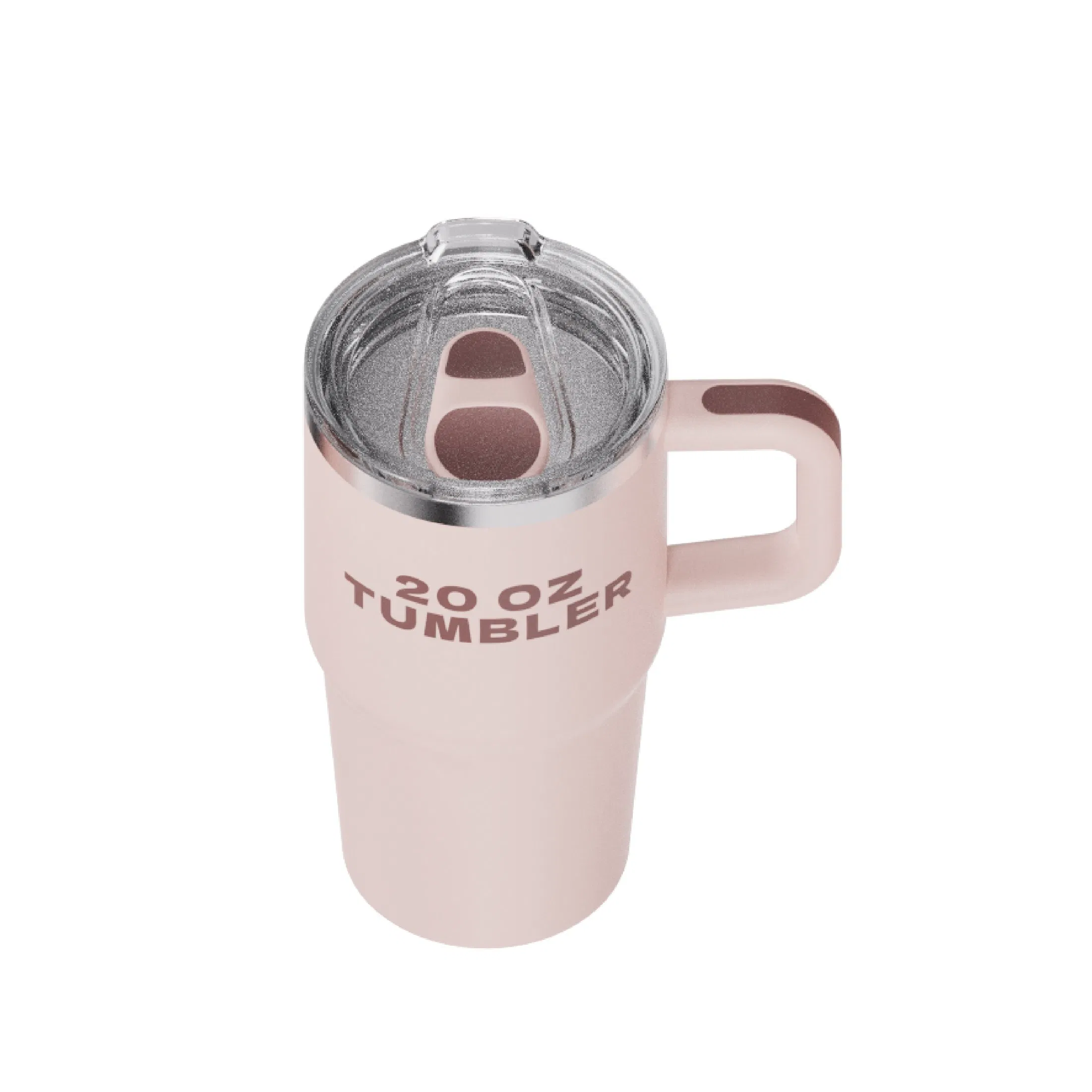 Insulated 20oz Tumbler with Handle Stainless Steel Mug for Hot and Cold Beverages