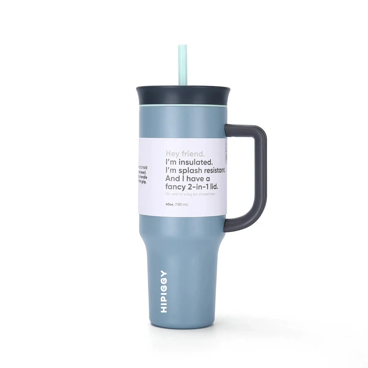 High Quality Insulated Straw Water Bottles Stainless Steel Tumbler