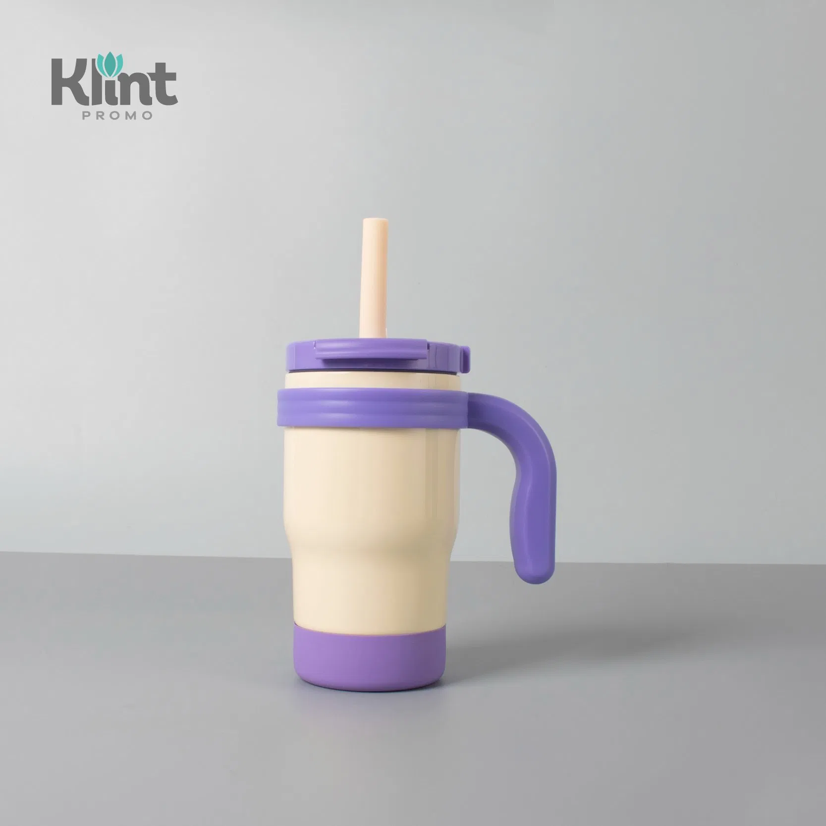 KS1324 420ml Stainless Steel Insulated Thermos Water Bottle with Retractable Straw for Kids