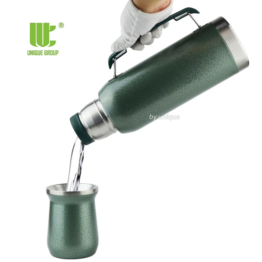 Portable Stainless Steel Thermal Flask with Double Wall Vacuum Insulated Bottle for Hot Drinks and Travel OEM