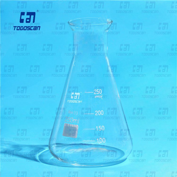 Wide Mouth 50ml 100ml 250ml 500ml 1000ml 2000ml Erlenmeyer Conical Flask