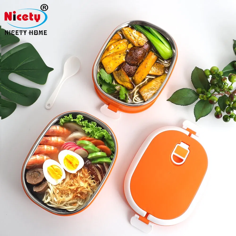 Classic Insulated Multi-Layers Stainless Steel Lunch Box Thermal Insulation Food Container