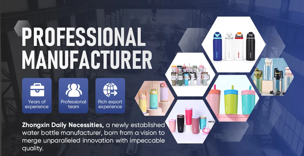 Insulated Straw Water Bottles