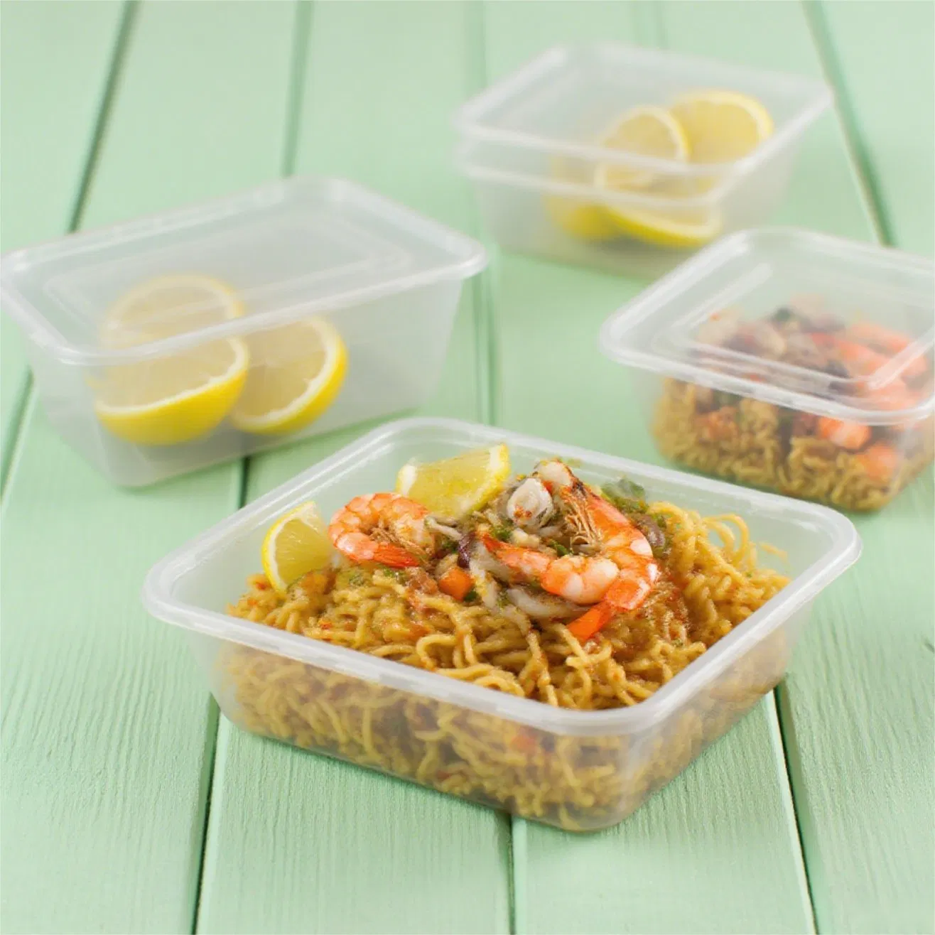 Multi-Specification Sealed Container – Safe for Food Takeaway, Leakproof &amp; Preserves Freshness
