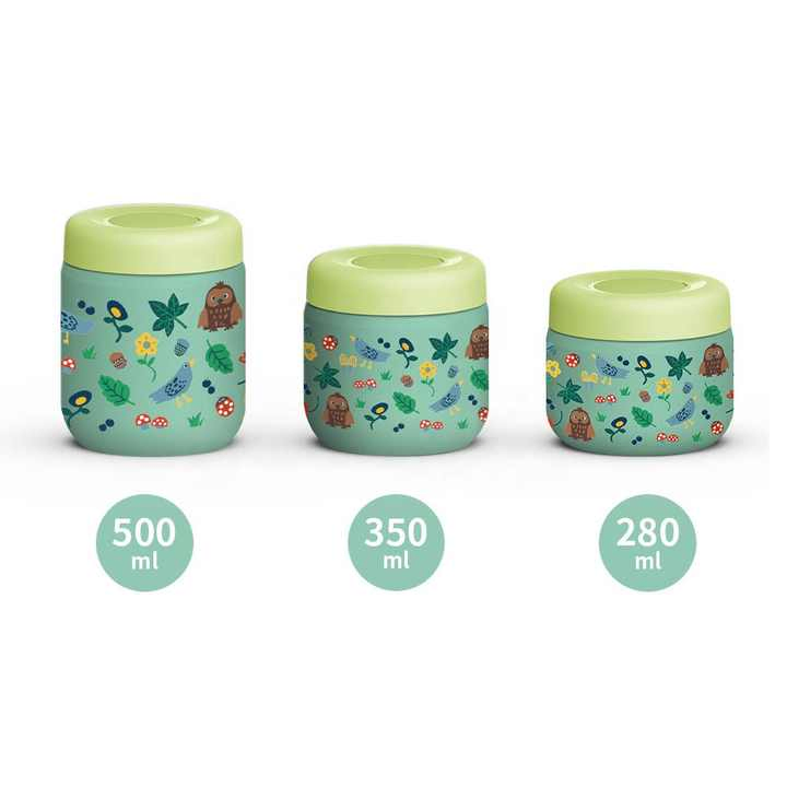 Wholesale Wide Mouth Thermal Vacuum Insulated Food Jar 304 Stainless Steel Lunch Storage Soup Container for School Office