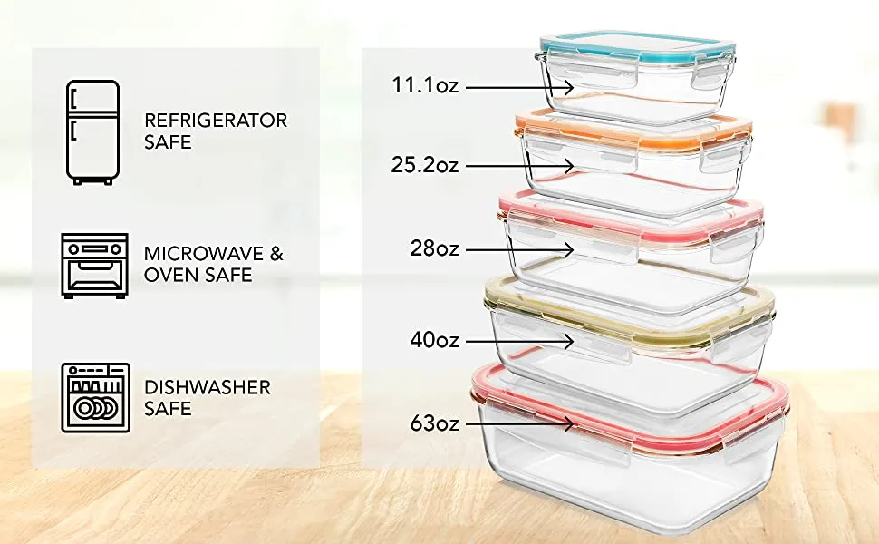 Glass Food Container