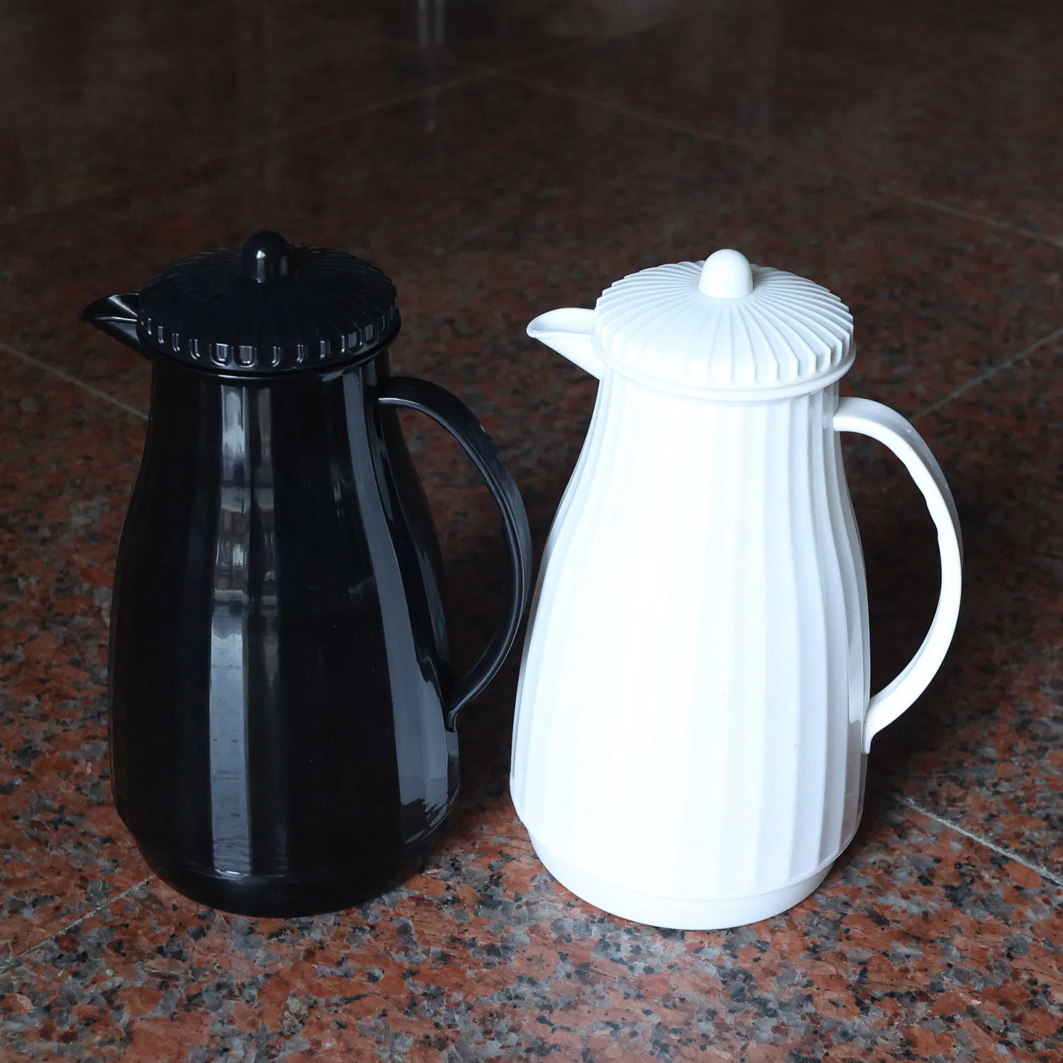 Vacuum Flask with Straw Flip Lid Leak Proof Thermal Bottle Removable Lid